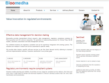 Tablet Screenshot of bloomedha.com
